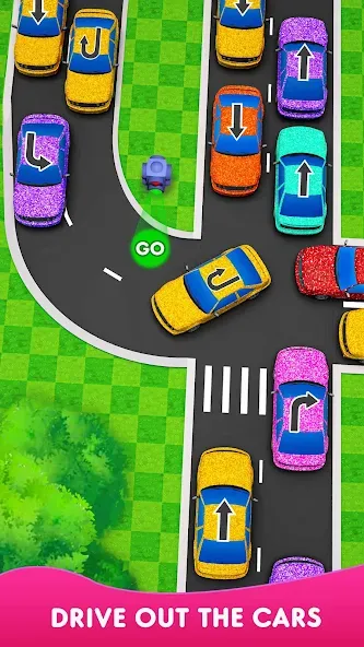 Скачать взломанную Traffic Jam — Car Escape Games (Паркинг Джем 3D)  [МОД Unlimited Money] — последняя версия apk на Андроид screen 1