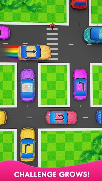 Скачать взломанную Traffic Jam — Car Escape Games (Паркинг Джем 3D)  [МОД Unlimited Money] — последняя версия apk на Андроид screen 3