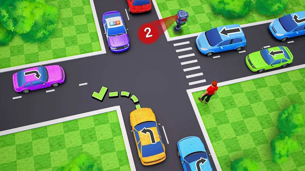 Скачать взломанную Traffic Jam — Car Escape Games (Паркинг Джем 3D)  [МОД Unlimited Money] — последняя версия apk на Андроид screen 4