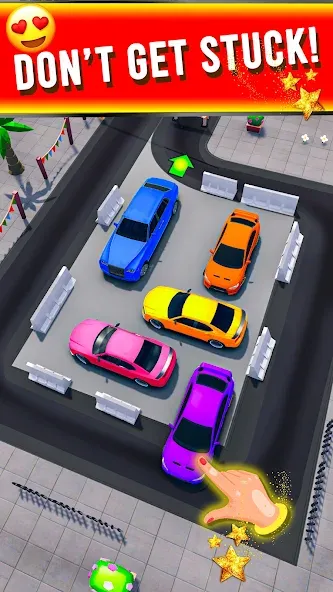 Скачать взломанную Traffic Jam — Car Escape Games (Паркинг Джем 3D)  [МОД Unlimited Money] — последняя версия apk на Андроид screen 5