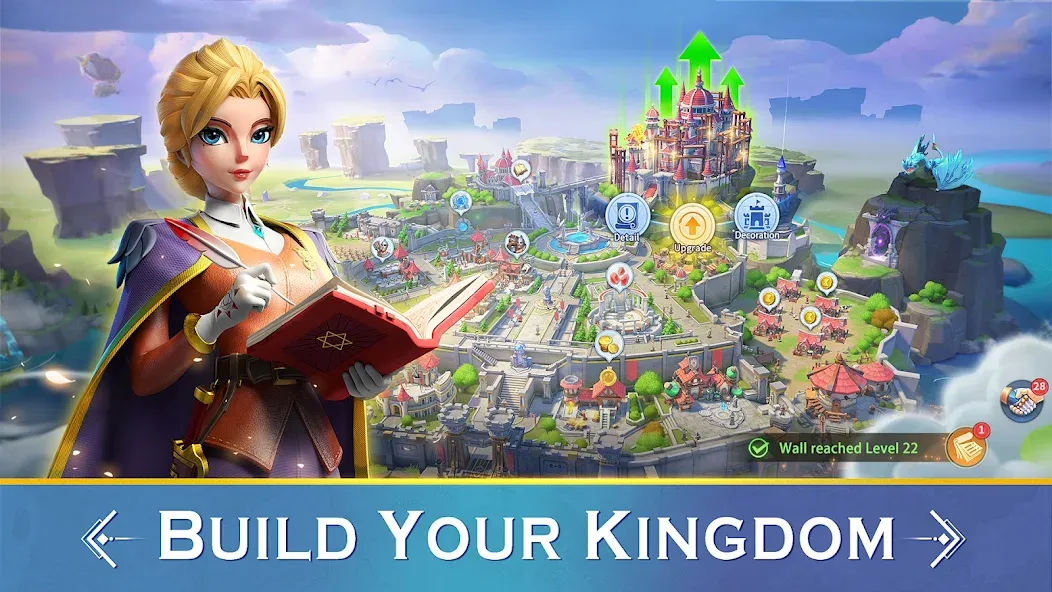 Взлом Infinity Kingdom (Инфинити Кингдом)  [МОД Много денег] — стабильная версия apk на Андроид screen 2