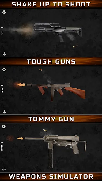 Скачать взломанную Gun Simulator : Tough Guns  [МОД Menu] — стабильная версия apk на Андроид screen 5