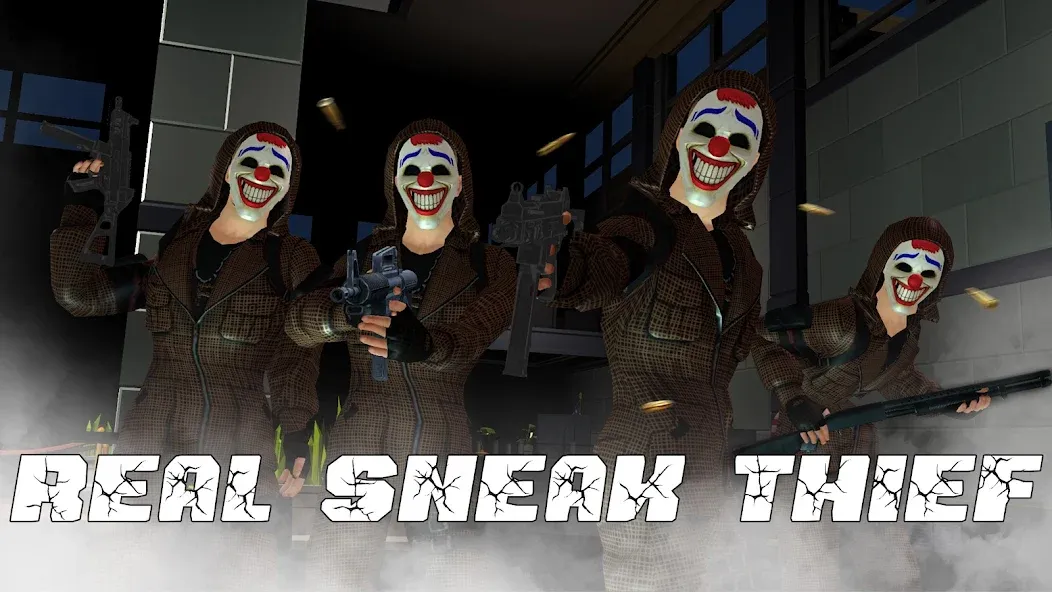 Взломанная Real Sneak Thief Simulator 3D  [МОД Unlocked] — последняя версия apk на Андроид screen 4