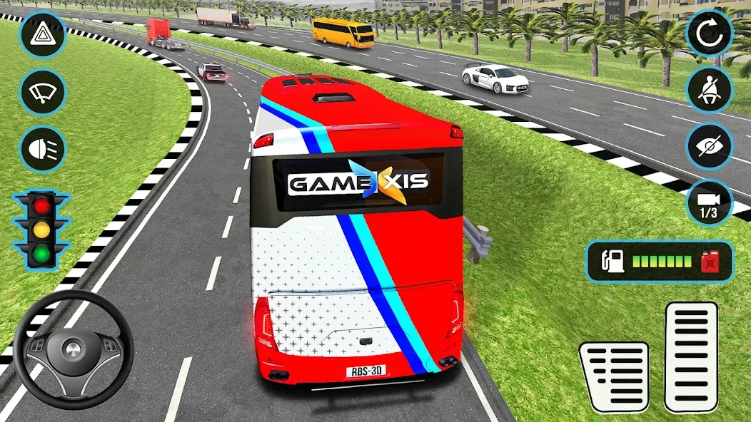 Скачать взломанную Real Bus Simulator: WW BusTour (Риал Бас Симулятор)  [МОД Unlimited Money] — последняя версия apk на Андроид screen 1