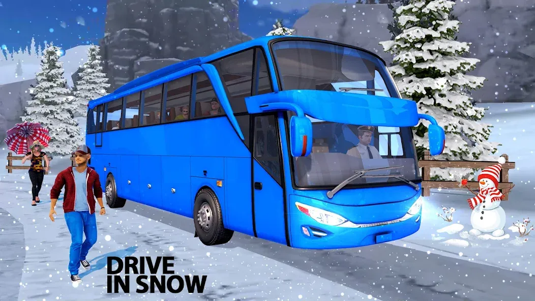 Взлом Modern Bus Simulator: Bus Game  [МОД Unlocked] — полная версия apk на Андроид screen 2