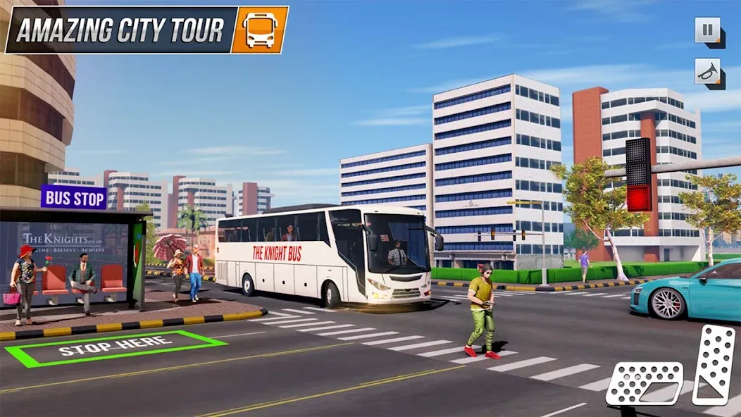 Взлом Modern Bus Simulator: Bus Game  [МОД Unlocked] — полная версия apk на Андроид screen 3