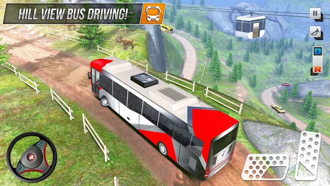 Взлом Modern Bus Simulator: Bus Game  [МОД Unlocked] — полная версия apk на Андроид screen 5