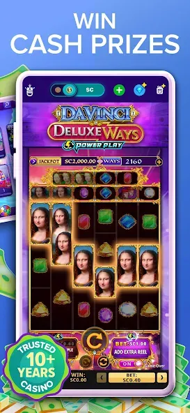 Скачать взлом High 5 Casino: Real Slot Games (Хай 5 Казино)  [МОД Unlocked] — стабильная версия apk на Андроид screen 2