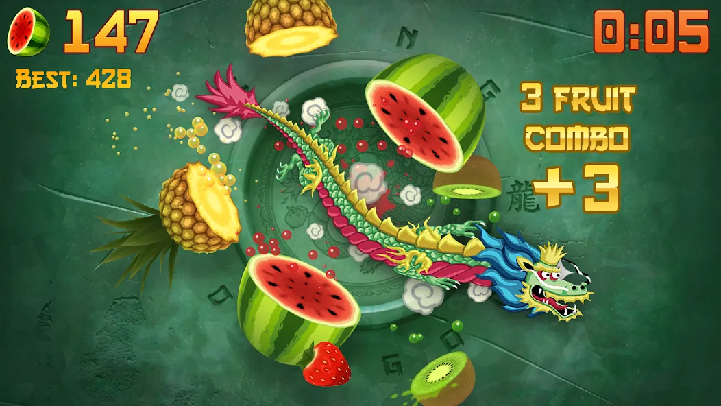 Взломанная Fruit Ninja® (Фрут Ниндзя)  [МОД Mega Pack] — полная версия apk на Андроид screen 4