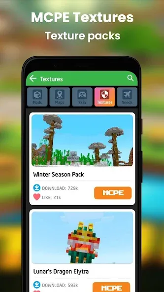 Скачать взломанную Mods for MCPE by Arata (Моды для   от )  [МОД Меню] — последняя версия apk на Андроид screen 3