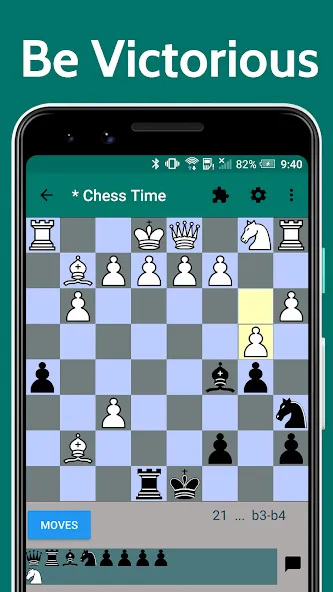 Скачать взломанную Chess Time — Multiplayer Chess (Чесс Тайм)  [МОД Все открыто] — последняя версия apk на Андроид screen 2