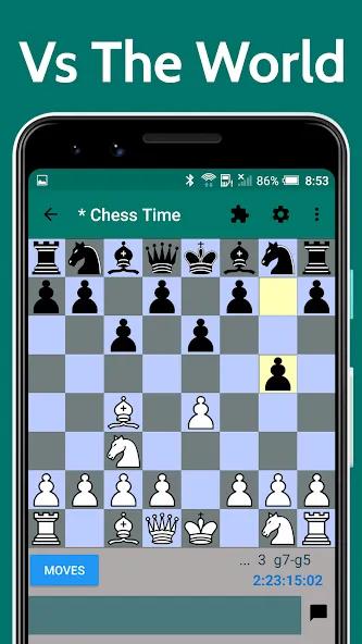 Скачать взломанную Chess Time — Multiplayer Chess (Чесс Тайм)  [МОД Все открыто] — последняя версия apk на Андроид screen 4