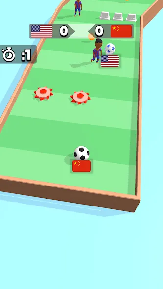 Скачать взлом Soccer Dash (окер Даш)  [МОД Бесконечные монеты] — последняя версия apk на Андроид screen 2