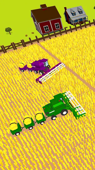 Взлом Harvest.io – 3D Farming Arcade  [МОД Много денег] — последняя версия apk на Андроид screen 1