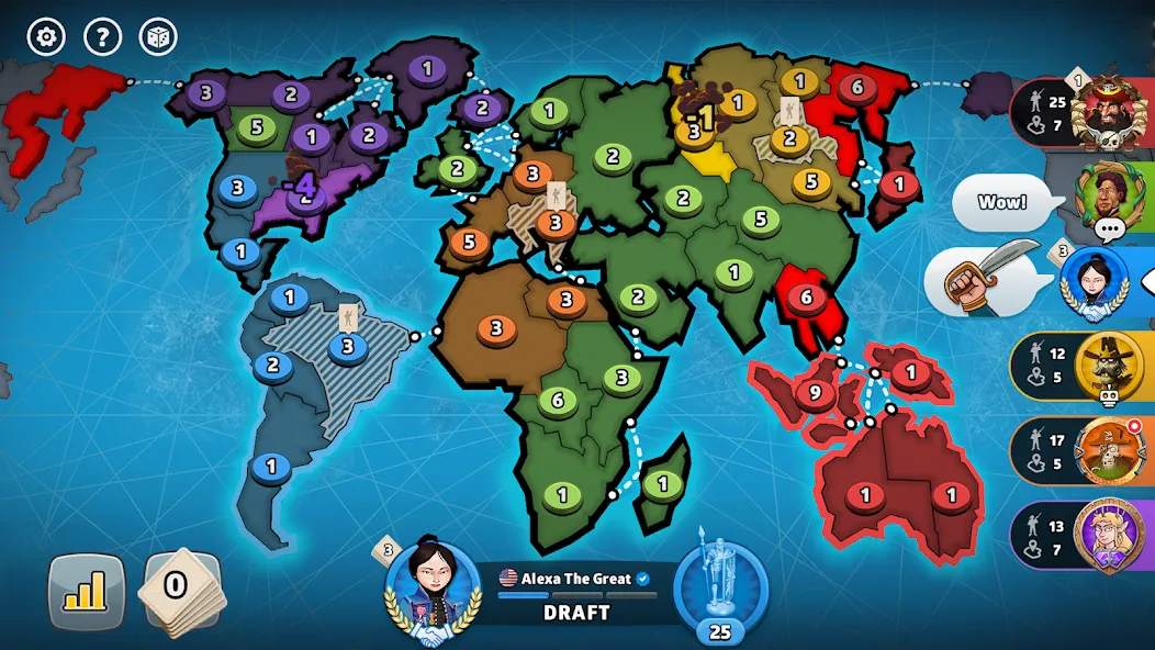 Скачать взлом RISK: Global Domination (РИСК)  [МОД Mega Pack] — полная версия apk на Андроид screen 2