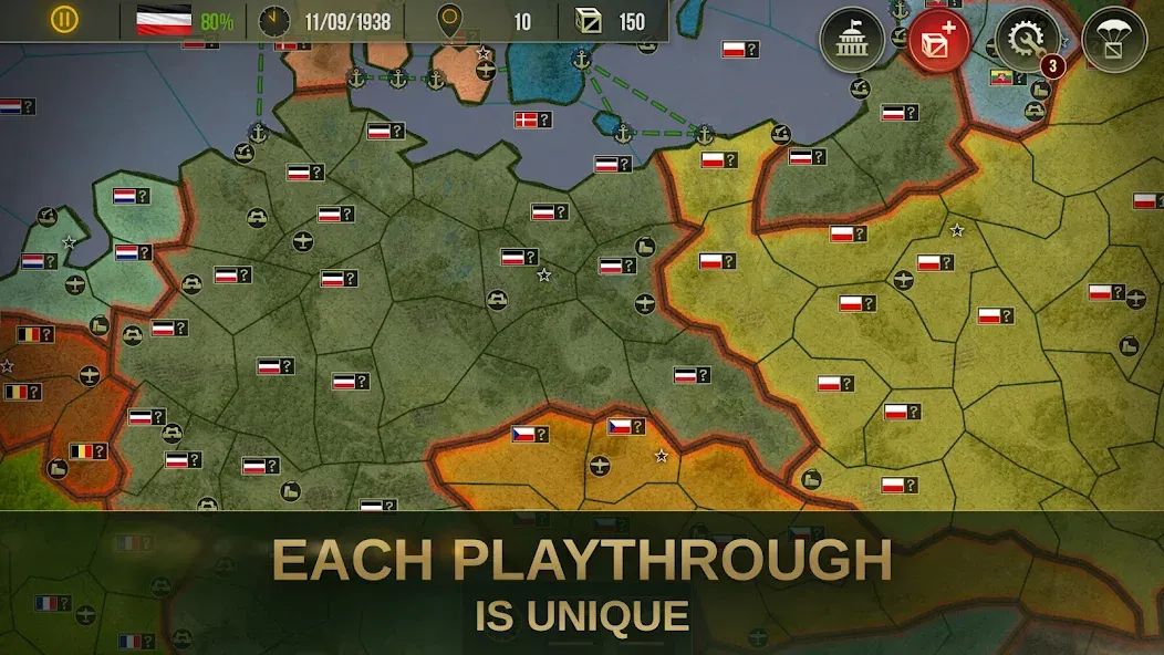 Скачать взлом Strategy&Tactics 2: WWII  [МОД Mega Pack] — стабильная версия apk на Андроид screen 2