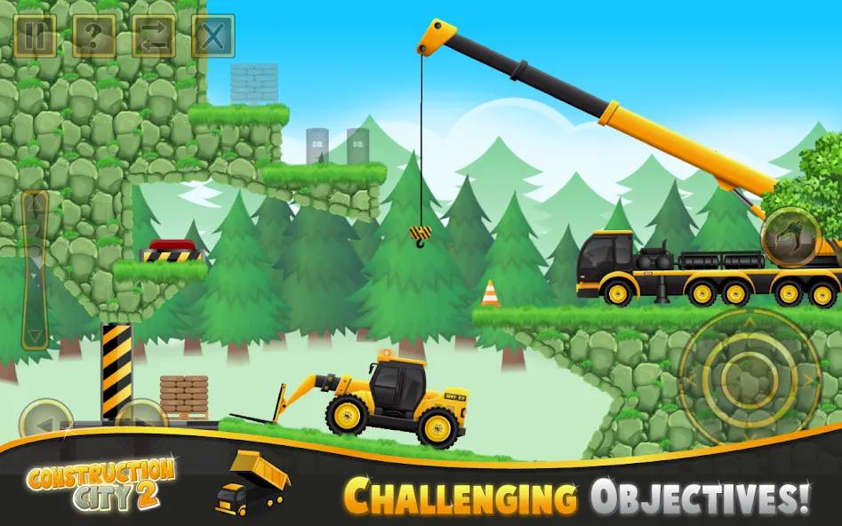 Скачать взлом Construction City 2 (Конструкцион Сити 2)  [МОД Mega Pack] — последняя версия apk на Андроид screen 1