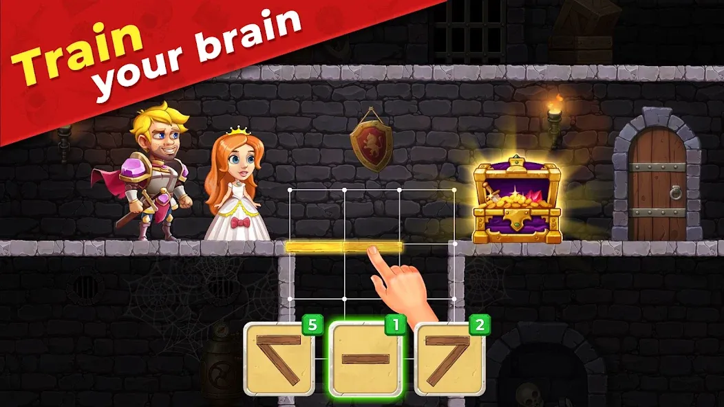 Взлом Mr. Knight: Pin Puzzles  [МОД Menu] — стабильная версия apk на Андроид screen 2