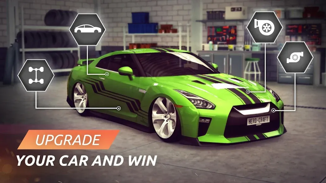 Скачать взломанную SRGT－Racing & Car Driving Game (СРГТ)  [МОД Mega Pack] — стабильная версия apk на Андроид screen 2