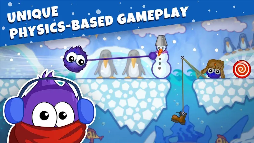 Взломанная Catch the Candy: Winter Story!  [МОД Unlimited Money] — полная версия apk на Андроид screen 2