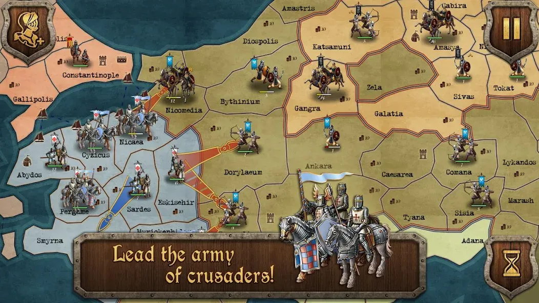 Скачать взломанную S&T: Medieval Wars  [МОД Много монет] — полная версия apk на Андроид screen 2