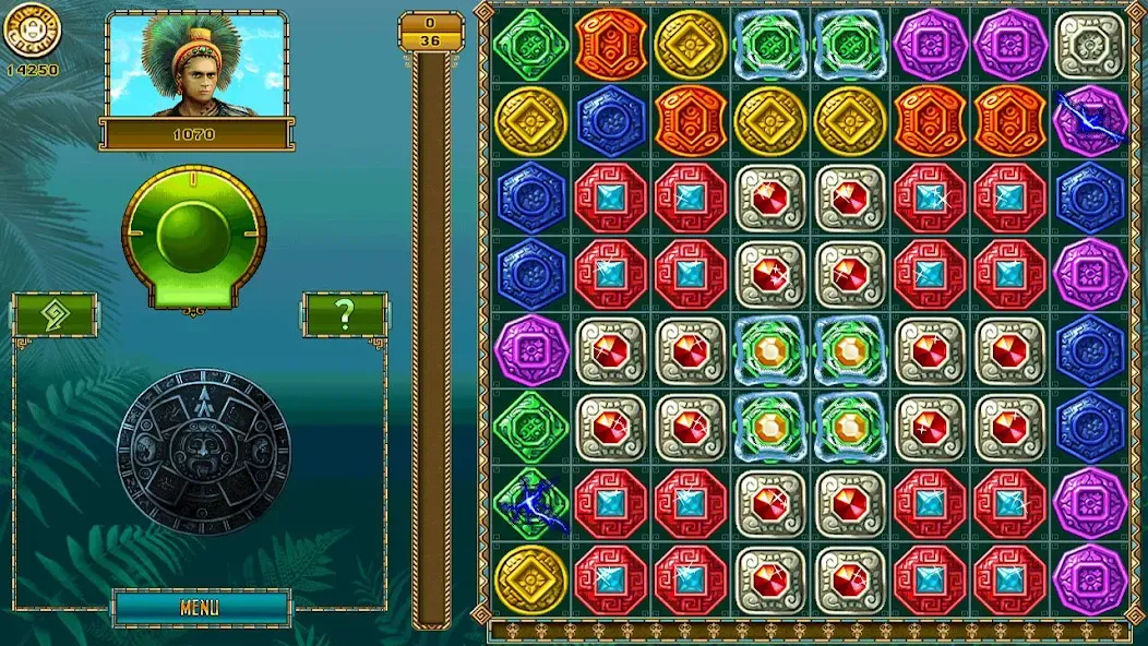 Взлом Treasure of Montezuma－wonder 3  [МОД Mega Pack] — стабильная версия apk на Андроид screen 3