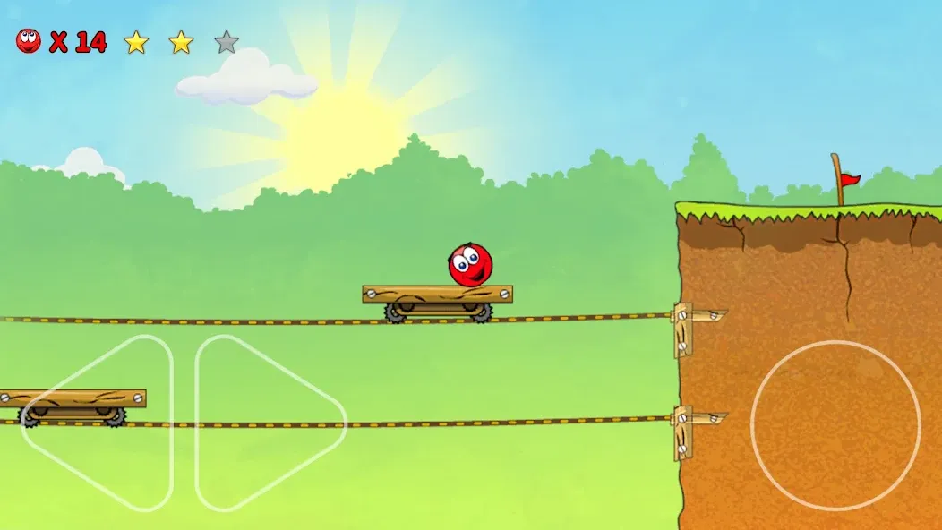 Взлом Red Ball 3: Jump for Love! Bou (Ред Болл 3)  [МОД Меню] — последняя версия apk на Андроид screen 1