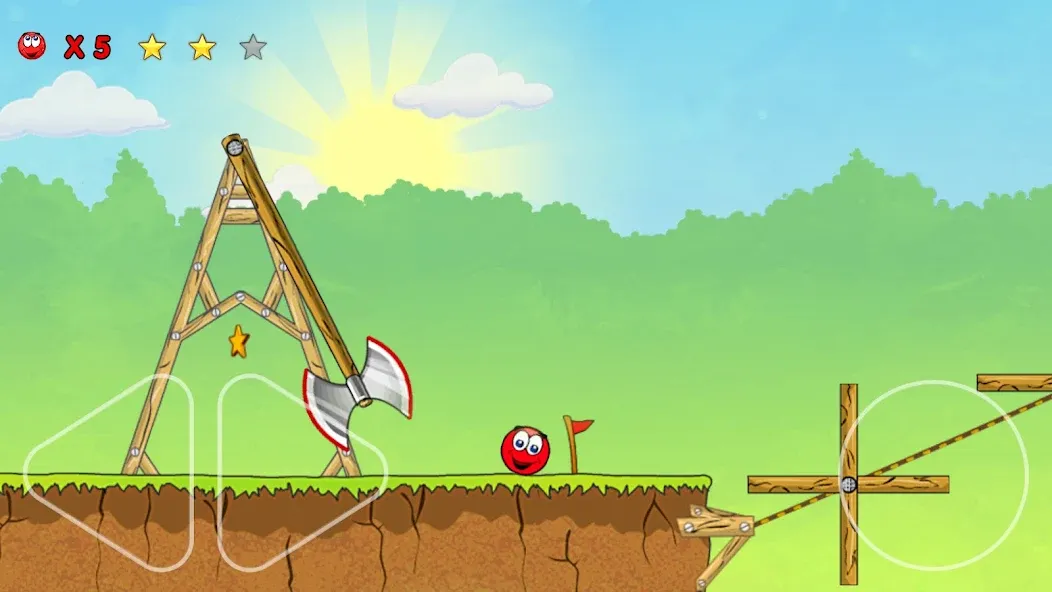 Взлом Red Ball 3: Jump for Love! Bou (Ред Болл 3)  [МОД Меню] — последняя версия apk на Андроид screen 4