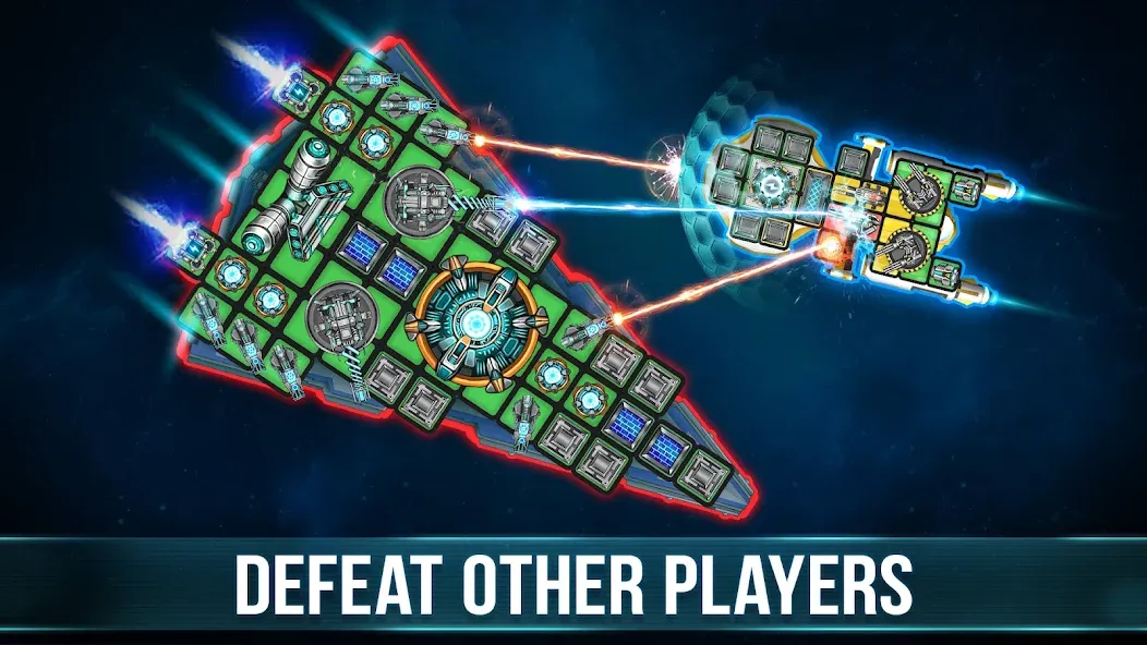 Взлом Space Arena: Construct & Fight (Спейс Арена)  [МОД Mega Pack] — последняя версия apk на Андроид screen 2