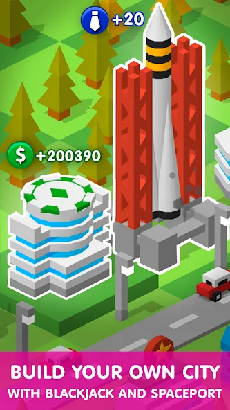 Скачать взлом Tap Tap: Idle City Builder Sim  [МОД Menu] — последняя версия apk на Андроид screen 5