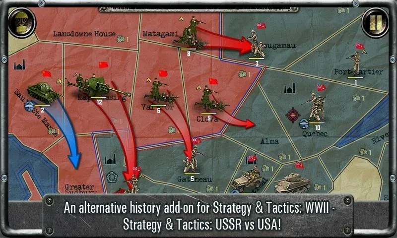 Взлом Strategy & Tactics－USSR vs USA  [МОД Mega Pack] — последняя версия apk на Андроид screen 1