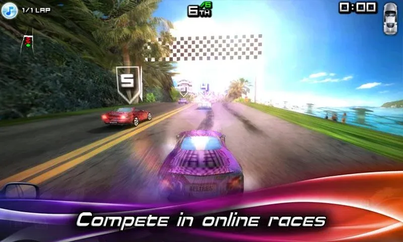 Взломанная Race Illegal: High Speed 3D (Рейс Иллигал)  [МОД Все открыто] — полная версия apk на Андроид screen 1