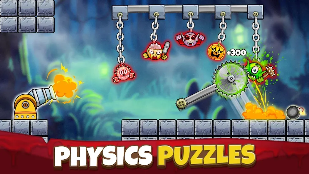 Взломанная Crush the Monsters：Foul Puzzle  [МОД Все открыто] — полная версия apk на Андроид screen 2