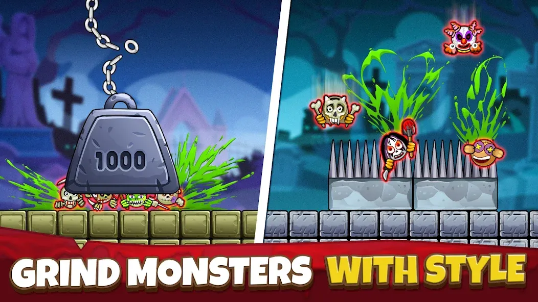 Взломанная Crush the Monsters：Foul Puzzle  [МОД Все открыто] — полная версия apk на Андроид screen 5