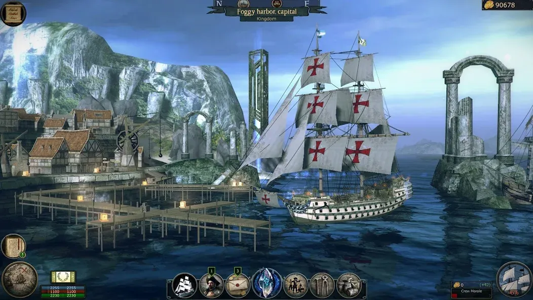 Взломанная Pirates Flag－Open-world RPG (Темпест)  [МОД Unlocked] — стабильная версия apk на Андроид screen 4