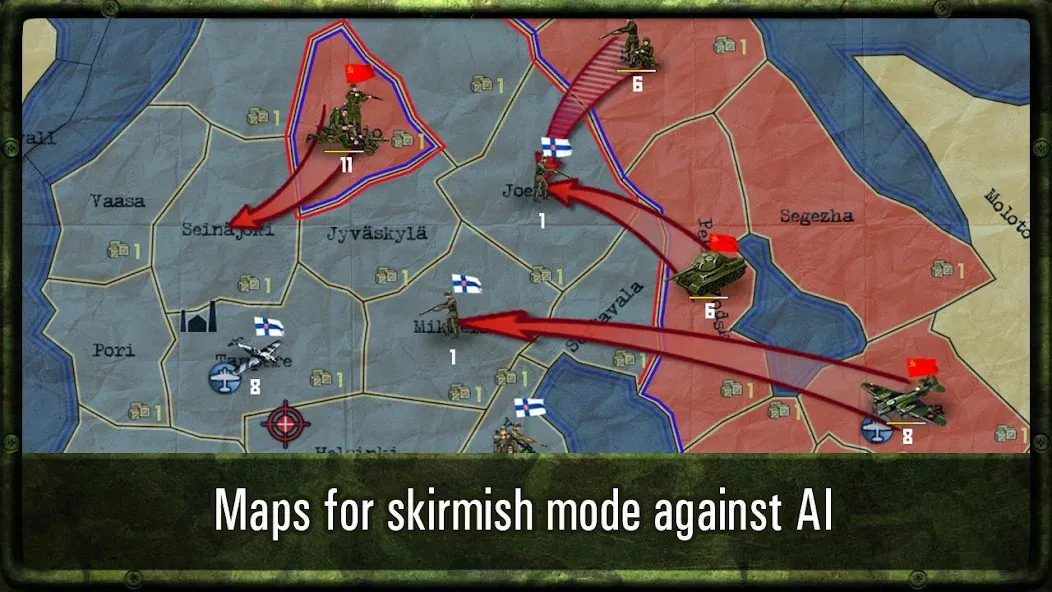 Скачать взломанную Strategy & Tactics: WW2  [МОД Много монет] — стабильная версия apk на Андроид screen 5