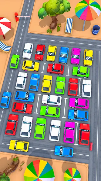 Взломанная Traffic Jam Puzzle Games 3D  [МОД Меню] — стабильная версия apk на Андроид screen 2