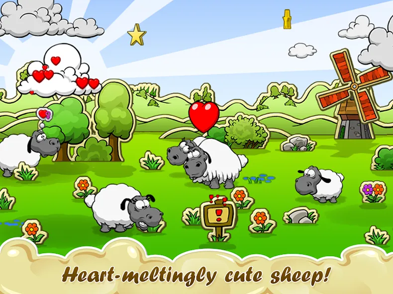 Взлом Clouds & Sheep  [МОД Все открыто] — стабильная версия apk на Андроид screen 1