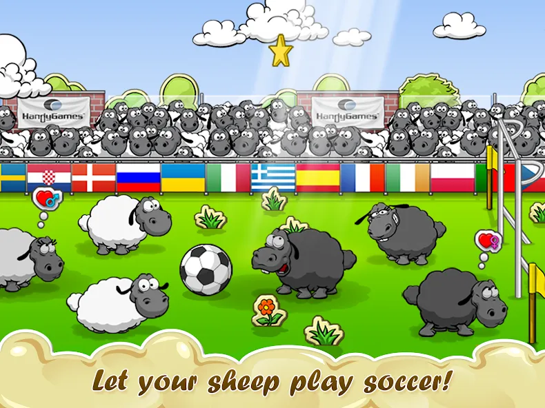 Взлом Clouds & Sheep  [МОД Все открыто] — стабильная версия apk на Андроид screen 4