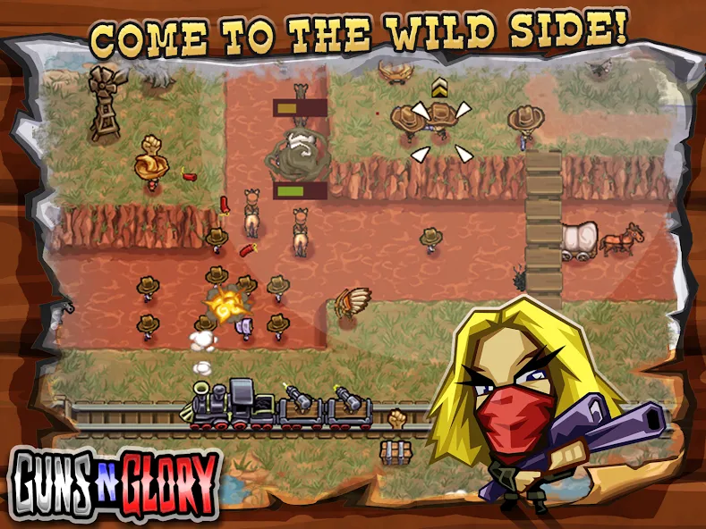 Скачать взломанную Guns'n'Glory  [МОД Много денег] — полная версия apk на Андроид screen 4