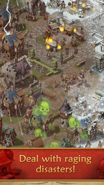 Взлом Townsmen  [МОД Unlimited Money] — последняя версия apk на Андроид screen 5