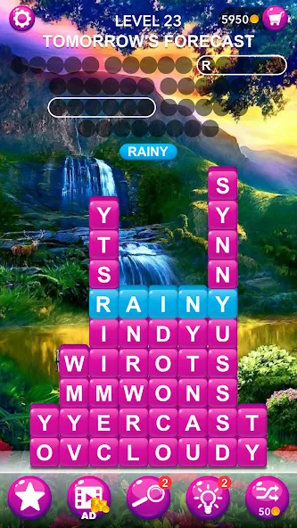 Взлом Word Tiles :Hidden Word Search  [МОД Unlimited Money] — последняя версия apk на Андроид screen 3