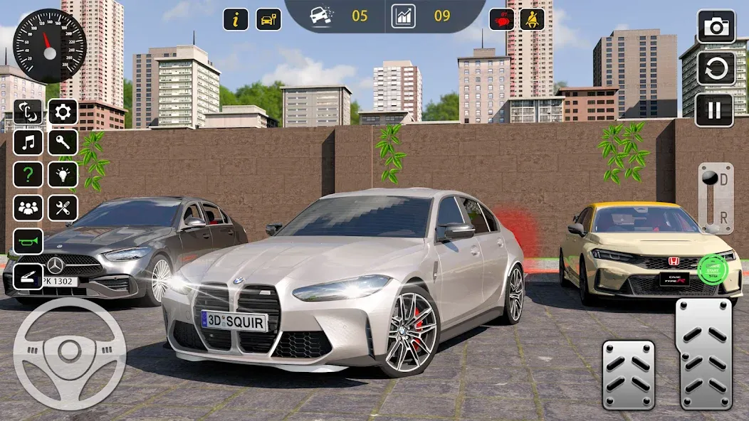 Скачать взлом Super Car Parking 3d Games  [МОД Меню] — стабильная версия apk на Андроид screen 3