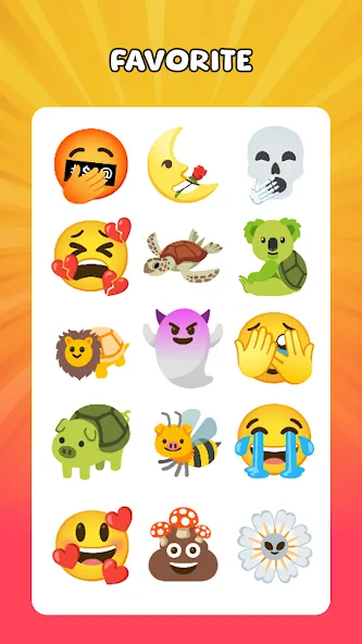 Взлом Emoji Mix: DIY Mixing (Эмоджи Микс)  [МОД Меню] — стабильная версия apk на Андроид screen 3