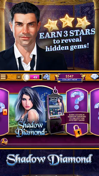 Взломанная Da Vinci Diamonds Casino – Bes (Да Винчи Даймондс Казино)  [МОД Меню] — полная версия apk на Андроид screen 5