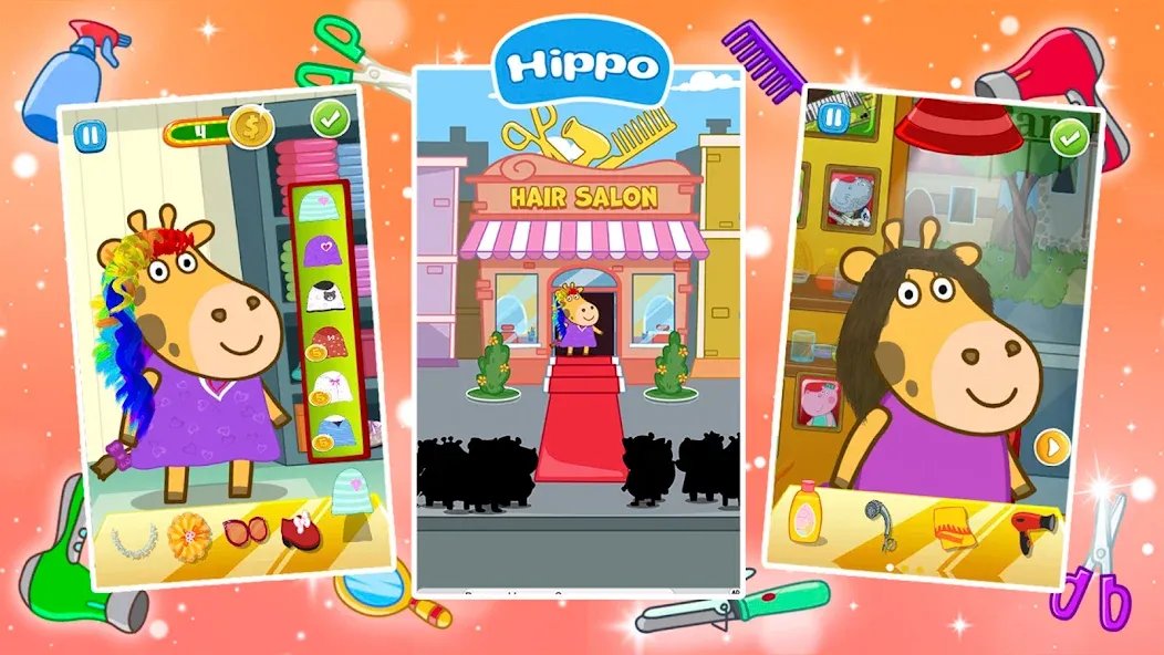 Скачать взлом Hair Salon: Fashion Games  [МОД Menu] — стабильная версия apk на Андроид screen 5