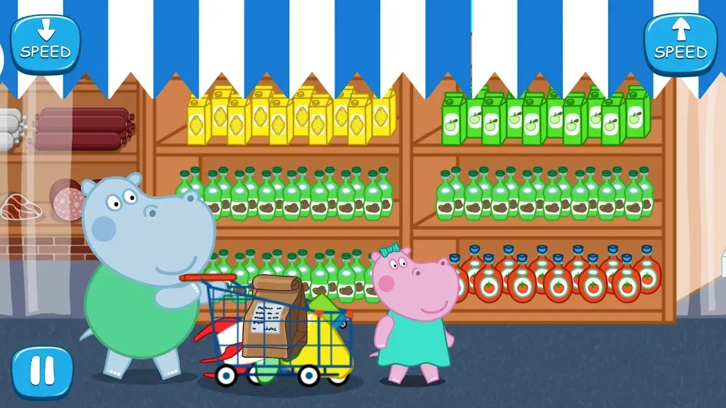 Взлом Kids Supermarket: Shopping  [МОД Menu] — последняя версия apk на Андроид screen 5