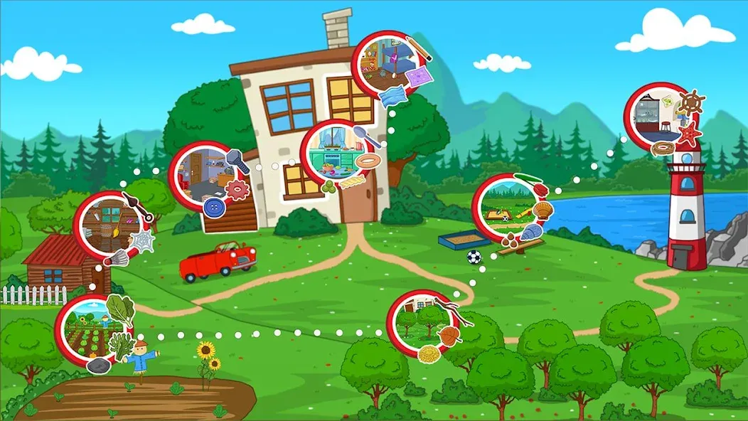 Взломанная Kindergarten: Learn and play  [МОД Бесконечные монеты] — полная версия apk на Андроид screen 5