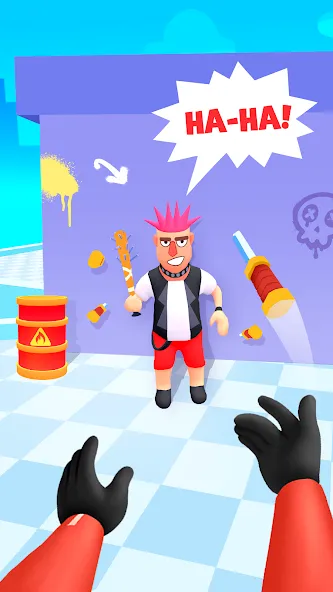 Взлом Hit Master 3D — Knife Assassin (Хит Мастер 3Д)  [МОД Все открыто] — стабильная версия apk на Андроид screen 1