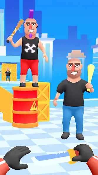 Взлом Hit Master 3D — Knife Assassin (Хит Мастер 3Д)  [МОД Все открыто] — стабильная версия apk на Андроид screen 4